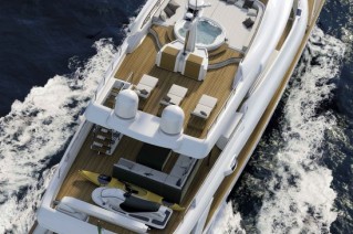 Navetta-33-Crescendo superyacht - view from above